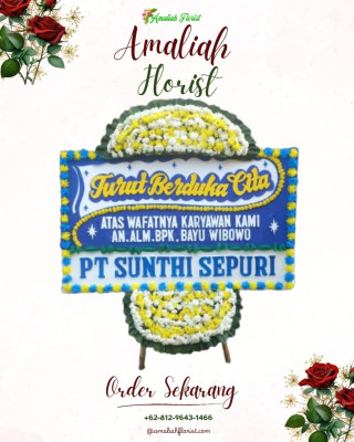 Papan Bunga Duka di Mugasari