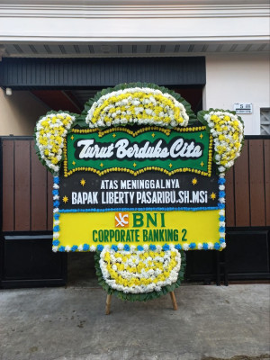 Papan Bunga Duka di Mugasari