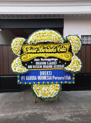 Papan Bunga Duka di Mugasari