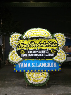 Papan Bunga Duka di Mugasari