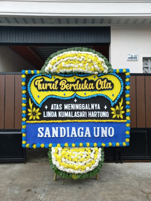 Papan Bunga Duka di Mugasari